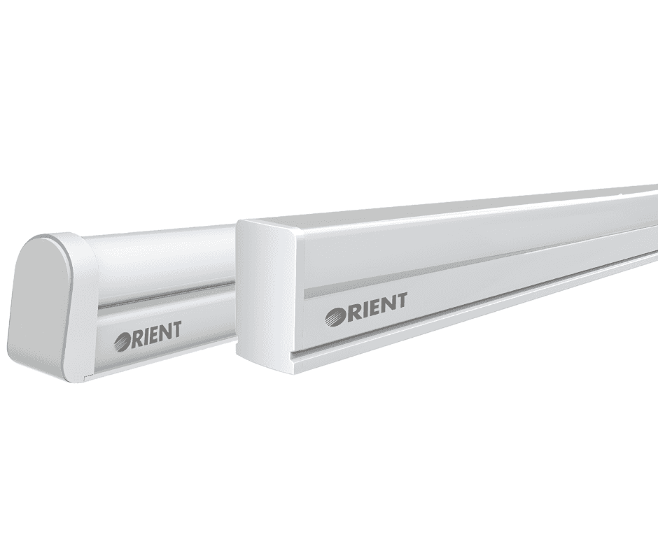 T5 SINGLE BATTEN SQ/RD