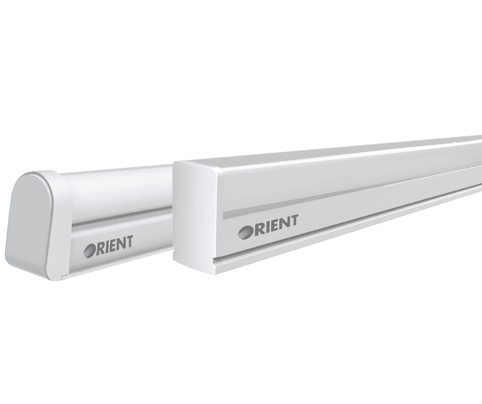 T5 SINGLE BATTEN SQ/RD