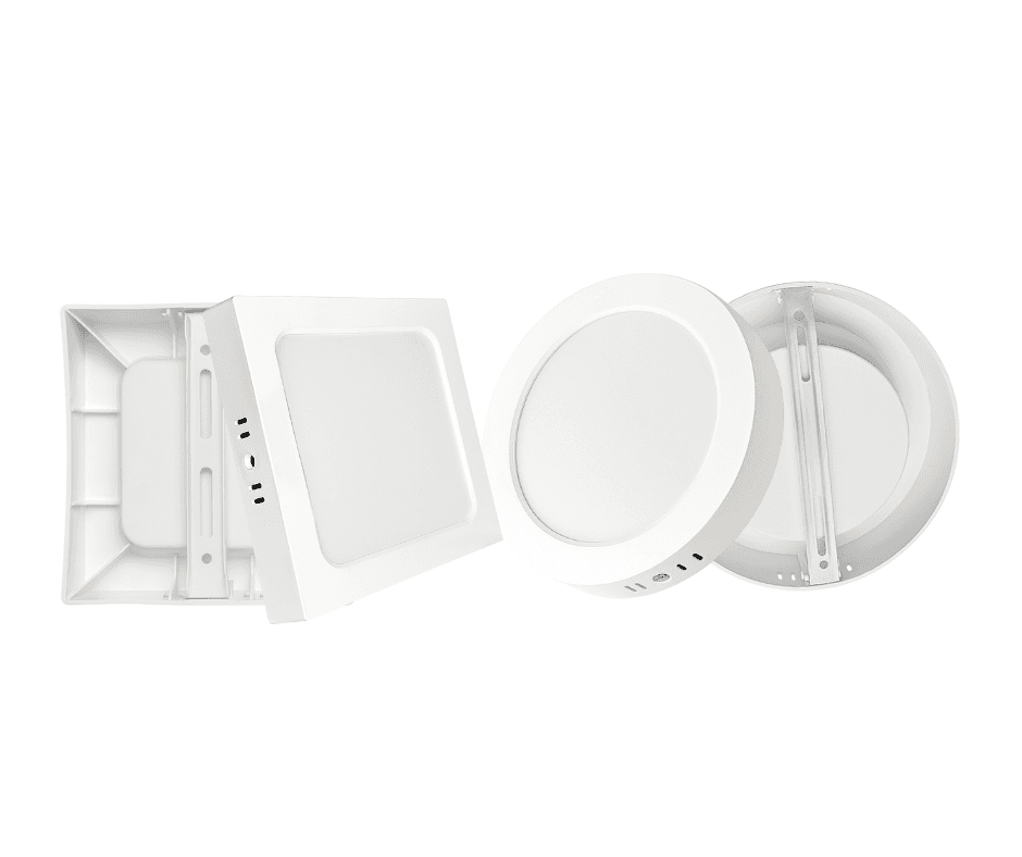 IGNIS Series PP LED Surface Panel Lights Round/Square